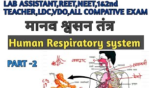 #मानव श्वसन तंत्र#human Respiratory system //part-2