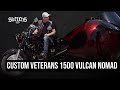 Custom Veterans Themed 2003 Kawasaki Vulcan Nomad 1500