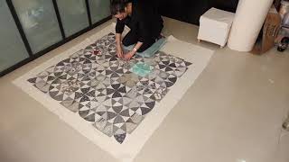 Preparing the Chic Country Quilt for Quilting