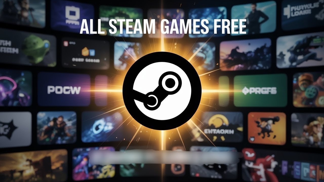 GET ALL THE STEAM GAMES FREE IN 2025 LIKE GTA V AND FORZA HORIZON RDR 