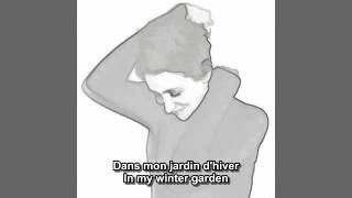 Mon jardin d'hiver Stacey Kent French and English subtitles chords