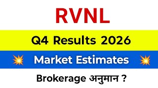 RVNL Q4 Results 2026 Expectations | RVNL Share Latest News | RVNL Results Today | RVNL Results