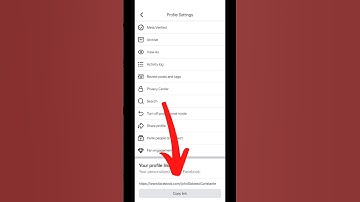 HOW TO COPY YOUR FACEBOOK LINK