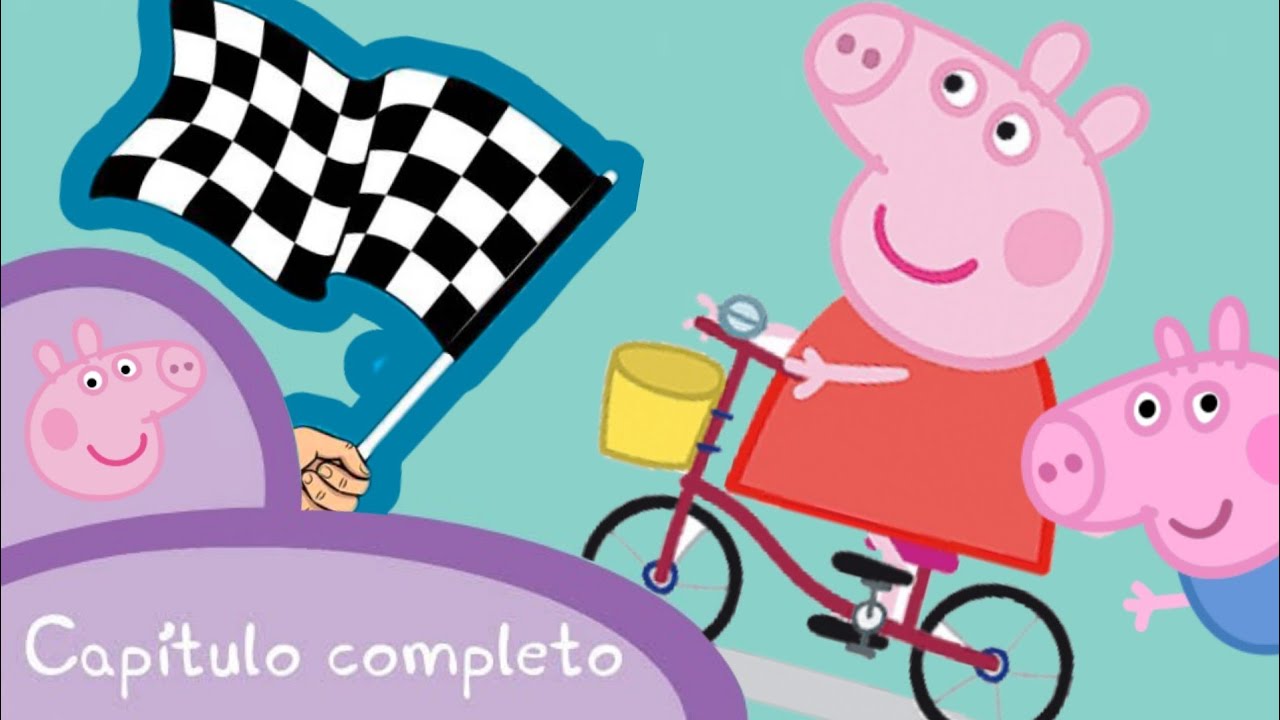 Peppa Pig|Peppa conduce bicicleta|Peppa Pig Episodios completos ...