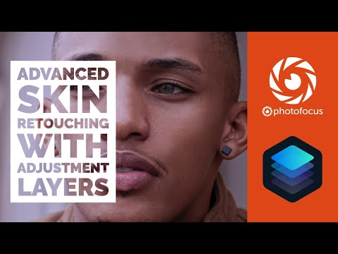 Advanced Skin Retouching with Adjustment Layers