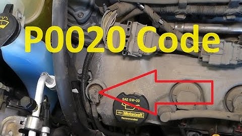 Causes and Fixes P0020 Code: Intake “A” Camshaft Position Actuator Circuit/Open (Bank 2)