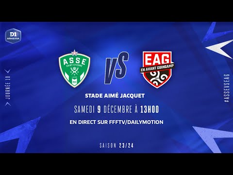 J10 | AS Saint-Etienne – EA Guingamp (2-1), le résumé | D1 Arkema I FFF 2023-2024