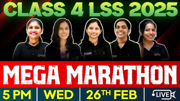 Class 4 LSS 2025 | Mega Marathon | Sure Short Questions | Exam Winner Class 4