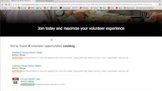 VolunteerMark Webinar Demonstration screenshot 4