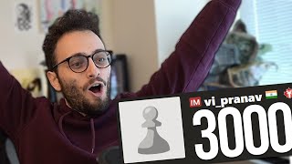Levy Beats A 3000 Elo!!