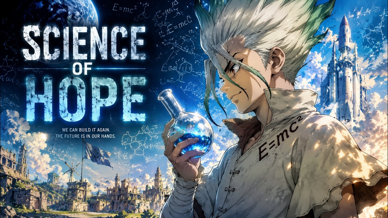 Dr.STONE】『SCIENCE OF HOPE』(オリジナル曲)【石神千空】 - YouTube