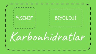 Bi̇yoloji̇ 9.Sinif Karbonhi̇dratlar