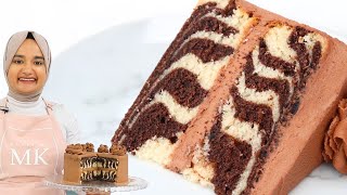WOW your guests with this fluffy MARBLE CAKE recipe! Moist marble cake using one recipe