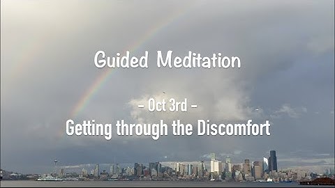 Oct 3rd: Getting through the Discomfort- Language of Letting Go: Daily Meditations for codependents