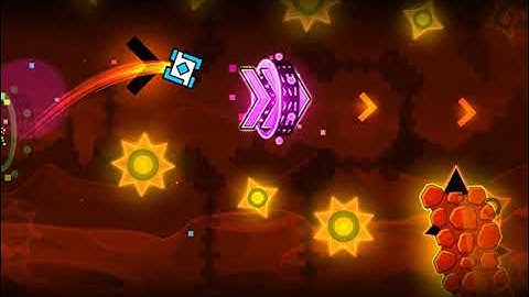 Geometry Dash 2.11 The last level of lava gauntlet (Danger Zone) [Level By GD Jose]