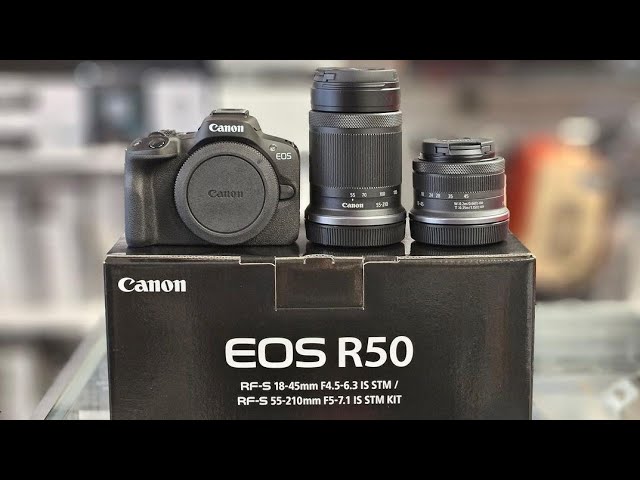 Canon EOS R10 Mirrorless Camera with RF-S 18-45 f/4.5-6.3 IS STM