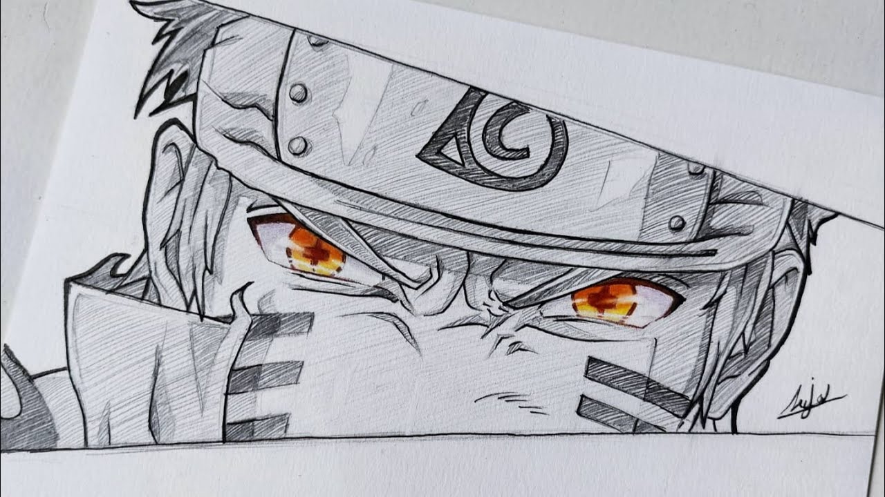 ANIME CHARACTER DRAWING CHALLENGE  NARUTO IN SAGE MODE  — Steemit