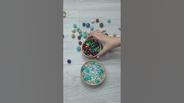 Bells Beads Stones Falling Oddly Satisfying