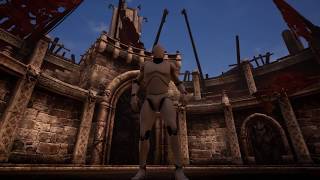 2019 Unreal 4.23.1 Ruined Demonic Gladiator Arena part 1 and 2