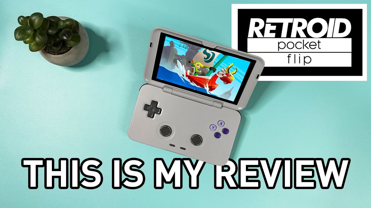 The Retroid Pocket Flip is a clamshell handheld for retrogaming on the go