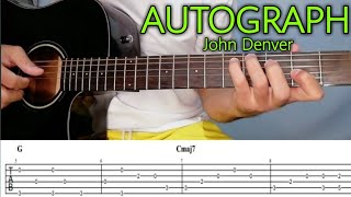 AUTOGRAPH by John Denver Guitar Lesson
