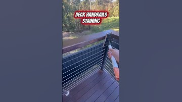 Deck Railings Around Painted 👌😎...Let’s make your projects stand out with a clean, finish 👏