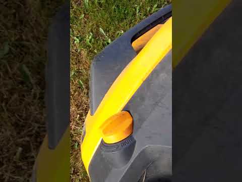 Stiga sv415e чистка газона