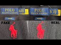 Fake vs real polo ralph lauren tshirt  how to spot fake polo ralph lauren tshirt