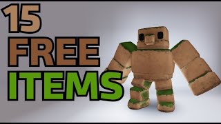 [FREE LIMITEDS] GET 15 FREE ROBLOX ITEMS! 🙀🟢(2024)