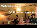 Let's Make a Fall Flower Arrangement | A Halloween Witches Tea | New England Autumn Color
