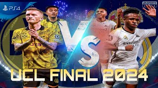 They were too tough to beat 😍😎 Final | Madrid vs Dortmund | #uclfinal2024 #gaming #fifa19 #ps4pro