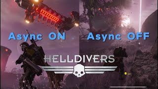 Async Compute | Better Performance? | Helldivers 2
