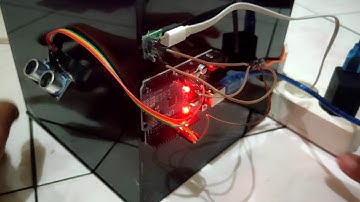 Prototype Tempat Sampah Otomatis Membuka dan Menutup Menggunakan Sensor Ultrasonic dan Arduino