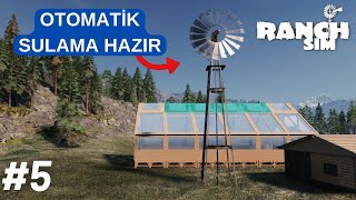 SERA VE TAVUKLAR İÇİN OTOMATİK SULAMA SİSTEMİ KURDUK | RANCH SİMULATOR #5