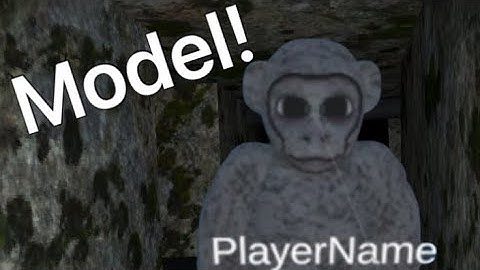 How to add a player model to your gorilla tag fan game!