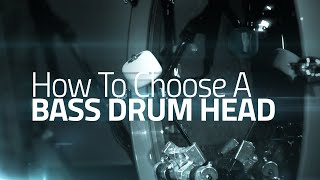 How To Choose A Bass Drum Head - Drumeo