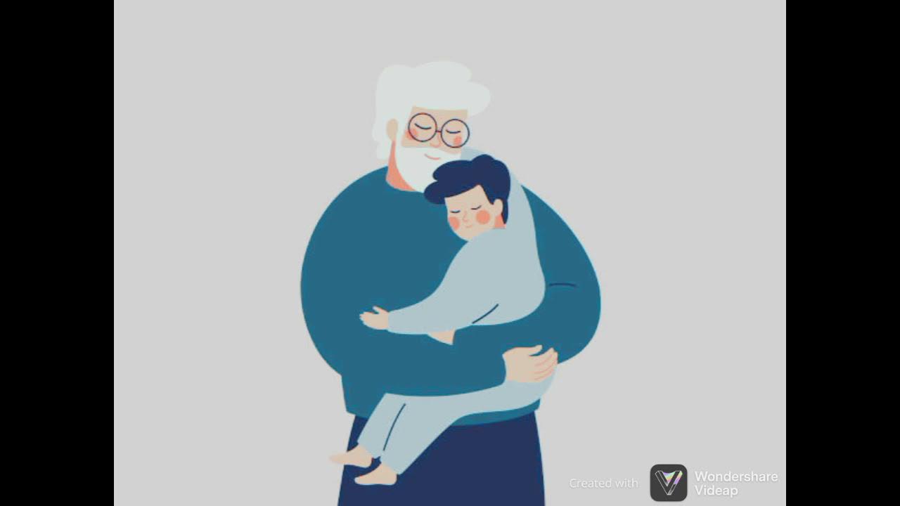 Во сне дедушка обнимает. Приснился покойный дедушка. Бабушка и дедушка азиаты. Спят пара старики. Дедушка обнимается с внуком.