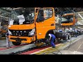 Inside massive japanese factory building mitsubishi fuso trucks  production line