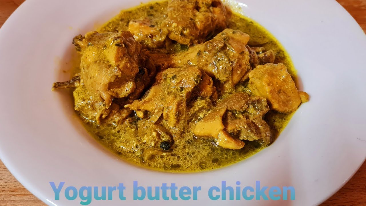 what kind of yogurt for butter chicken