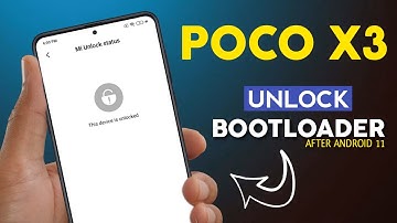 POCO X3 - Unlock Bootloader After Android 11⚡⚡