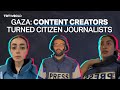 How israels war on gaza turned young creators into journalists