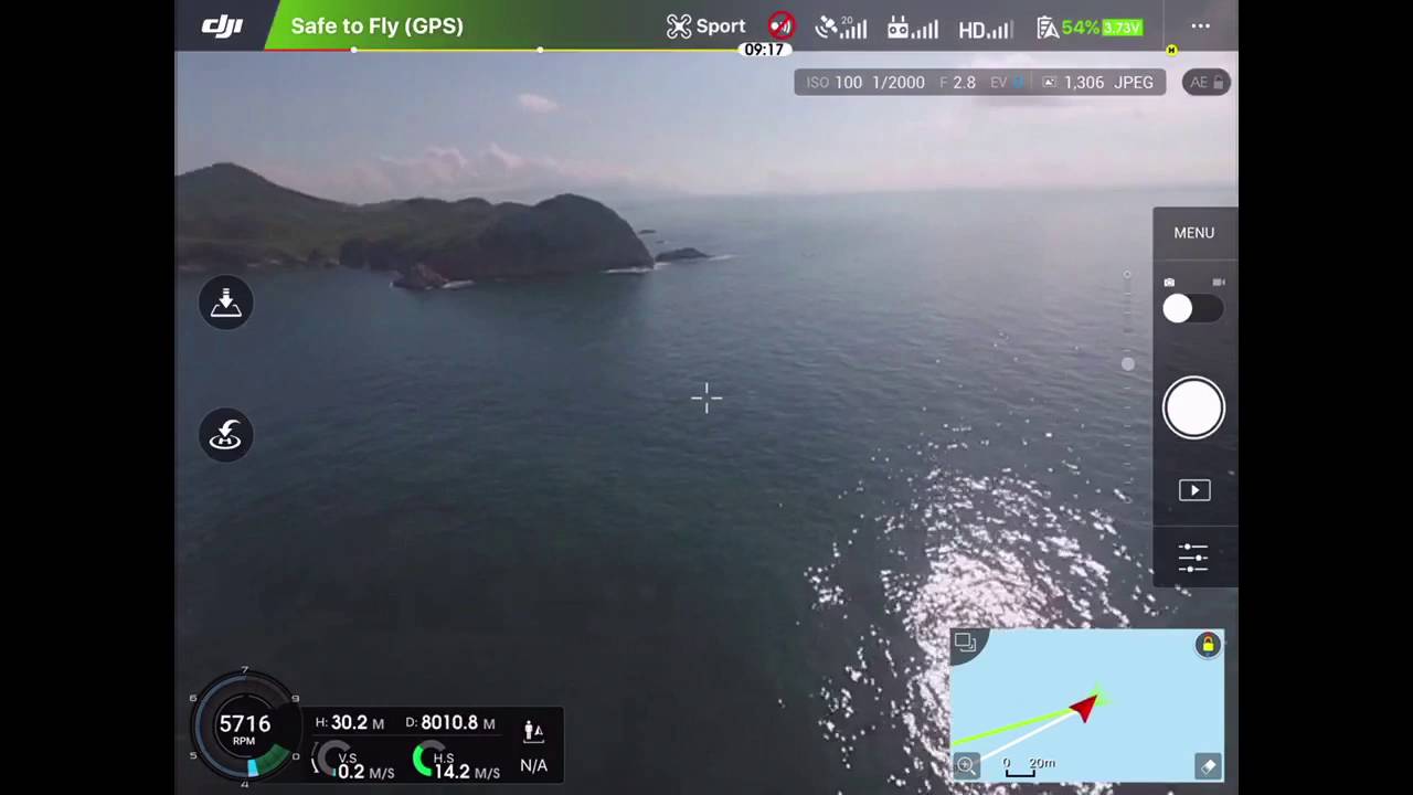 dji phantom 2 max range