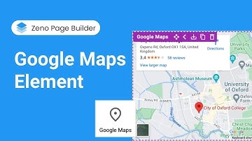 How to Use Google Maps Element | Zeno Page Builder Tutorial
