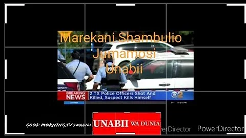 Marekani Shambulio  Jumamosi  Mchana  Unabii
