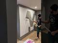 Painting a media room wall