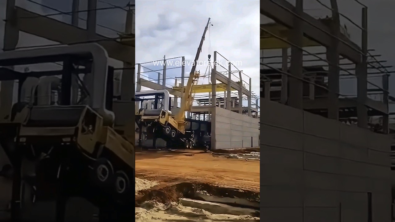 Mobile crane failure