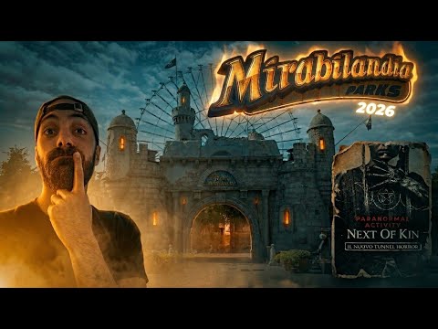 Video Mirabilandia 2026: Novità Paranormal Activity e un parco a METÀ