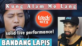 BANDANG LAPIS live performance of "Kung Alam Mo Lang" on Wish 107.5 Bus - SINGER HONEST REACTION