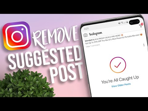 How to turn off Suggested Post on Instagram