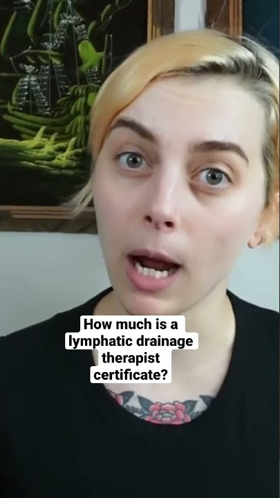 What is the cost of a manual lymphatic drainage certificate course?